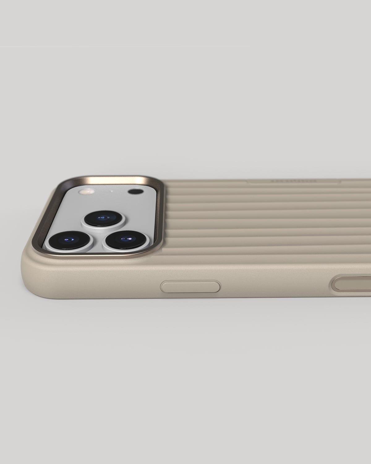 Bold Case - iPhone 17 Pro Max - Linen Beige & Chalk White