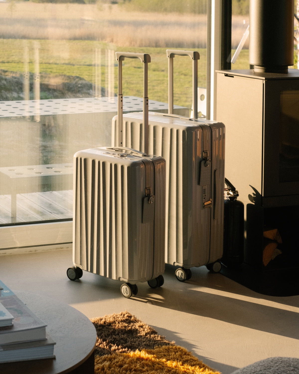 Urban Grey -  Bold Cabin Bag V2 + Bold Check-In (M) Bag V2 - Bold Check-In (L) Bag V2 Bundle